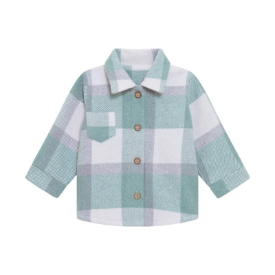 Тёплая рубашка Mimilav мятный 01